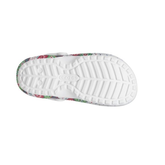 Crocs Classic Lined‎ Holiday Clogs, Christmas Shoes, Ugly Sweater, Women 8/Men 6 - Picture 3 of 6